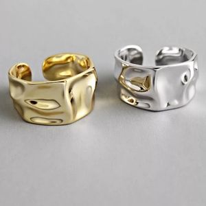 Gold Nugget Glossy Finger Ring